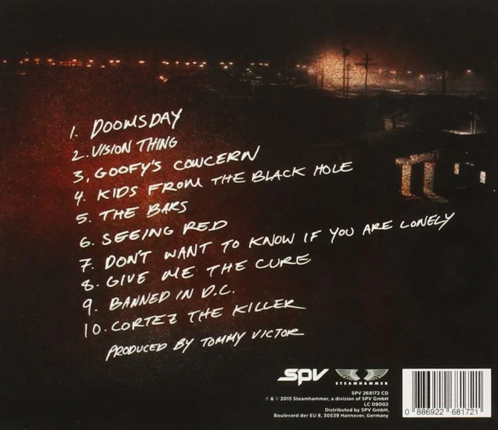 Prong - Songs From The Black Hole - CD - New - Image 2