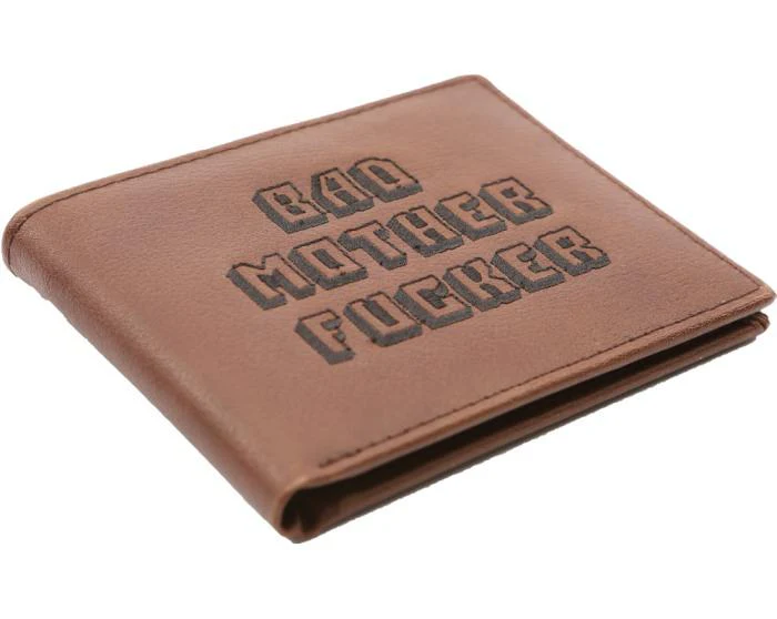 Pulp Fiction - Bad Mother Fucker Wallet and Jules Driver License (Made In USA) - Bi-Fold Wallet - Leather - Embroidered - Image 3