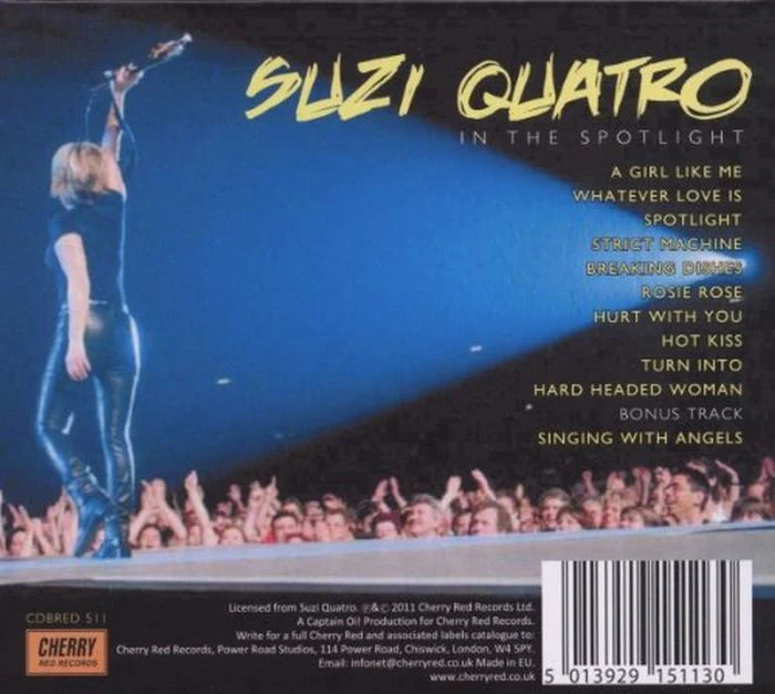 Quatro, Suzi - In The Spotlight (with bonus track) - CD - New - Image 2