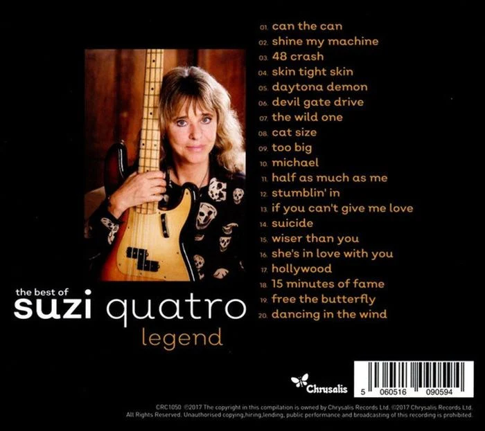 Quatro, Suzi - Legend: The Best Of Suzi Quatro - CD - New - Image 2