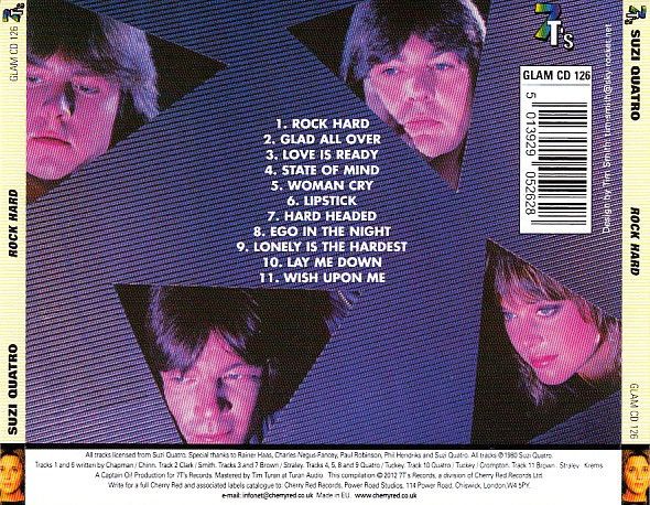Quatro, Suzi - Rock Hard (2012 Reissue) - CD - New - Image 2