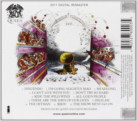 Queen - Innuendo (2011 rem.) - CD - New - Image 2