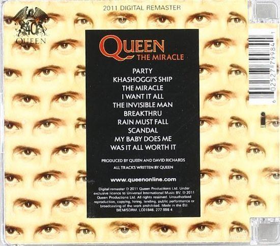 Queen - Miracle, The (2011 rem.) - CD - New - Image 2