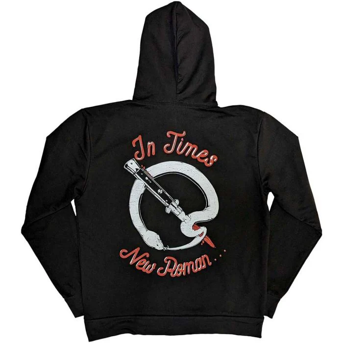 Queens Of The Stone Age - Pullover Hoodie (Snake & Switch Blade) - 100% Official Merchandise - Image 3