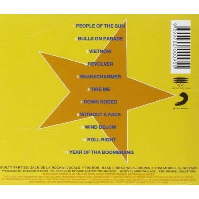 Rage Against The Machine - Evil Empire - CD - New - Image 2