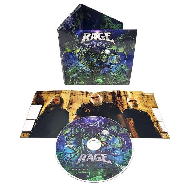 Rage - Wings Of Rage (digipak) - CD - New - Image 2