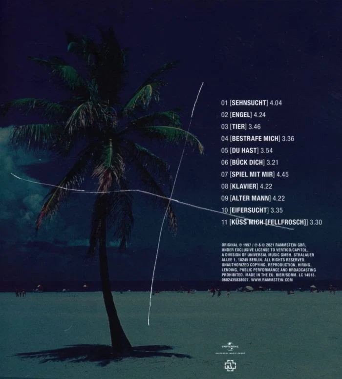 Rammstein - Sehnsucht (2021 digipak reissue) - CD - New - Image 2