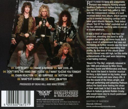 Ratt - Reach For The Sky (Rock Candy rem.) - CD - New - Image 2
