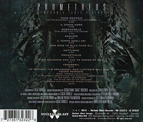 Rhapsody (Luca Turilli) - Prometheus - Symphonia Ignis Divinus - CD - New - Image 2