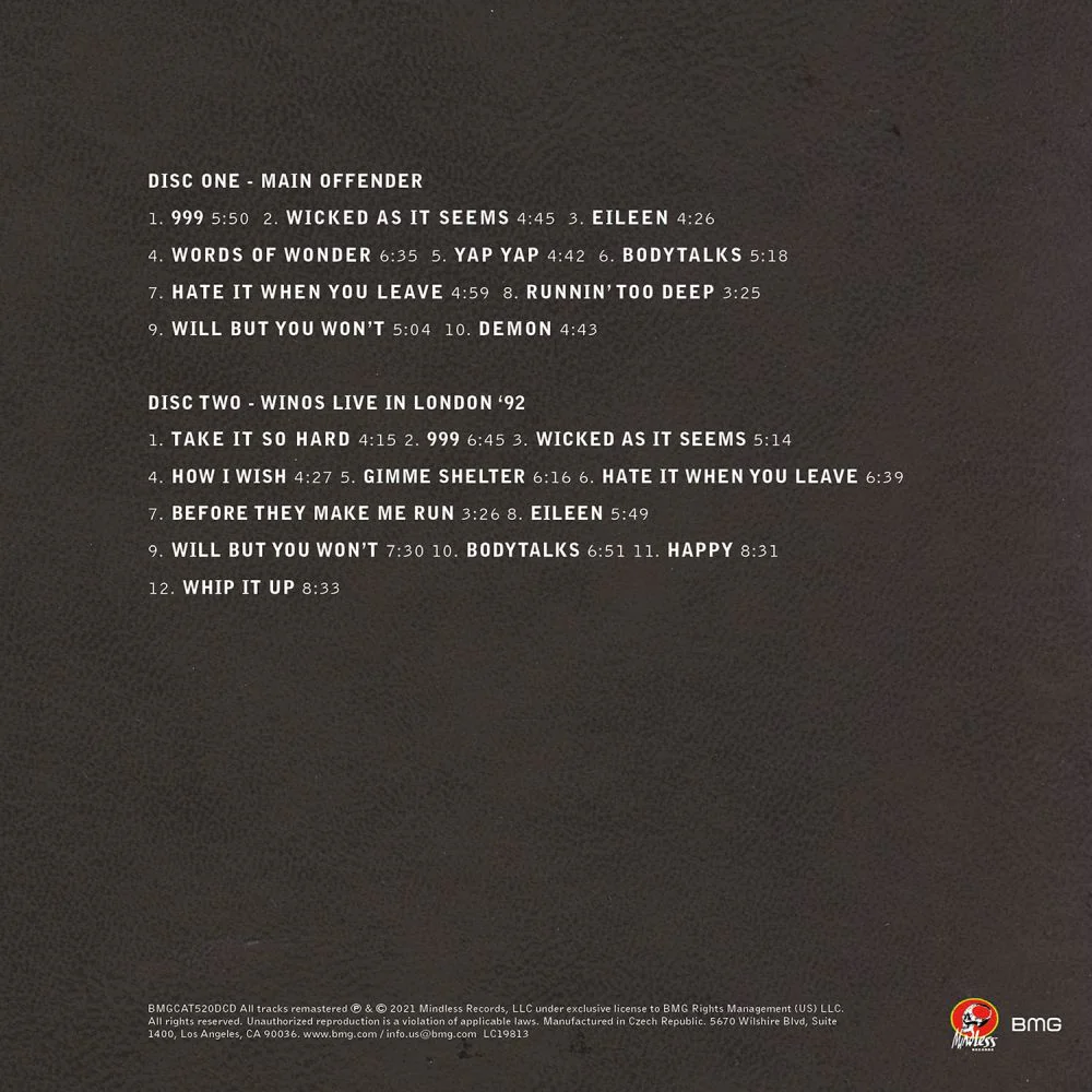 Richards, Keith - Main Offender (2022 Deluxe Ed. 2CD remastered mediabook reissue) - CD - New - Image 2