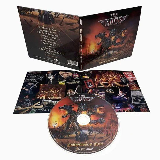 Rods - Brotherhood Of Metal - CD - New - Image 2