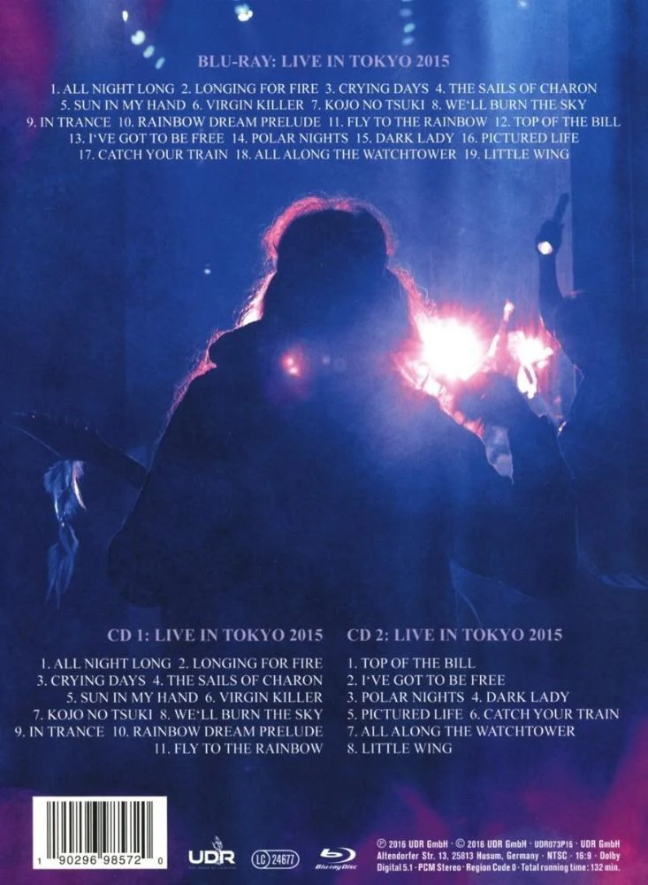 Roth, Uli Jon (Scorpions) - Tokyo Tapes Revisited: Live In Japan (DVD/2CD) (R0) - DVD - Music - Image 3