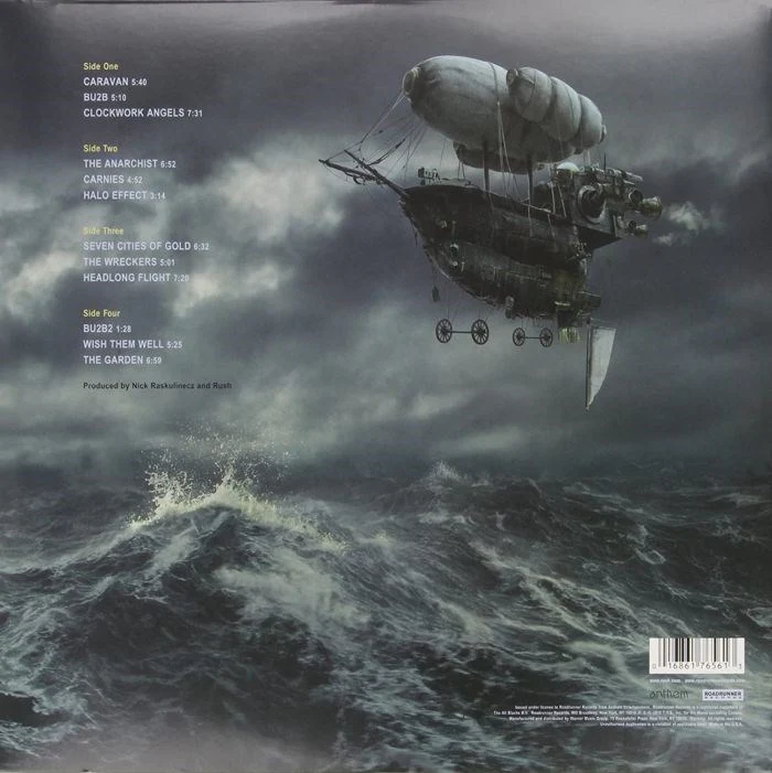 Rush - Clockwork Angels (2025 2LP remastered gatefold reissue) - Vinyl - New - Image 2