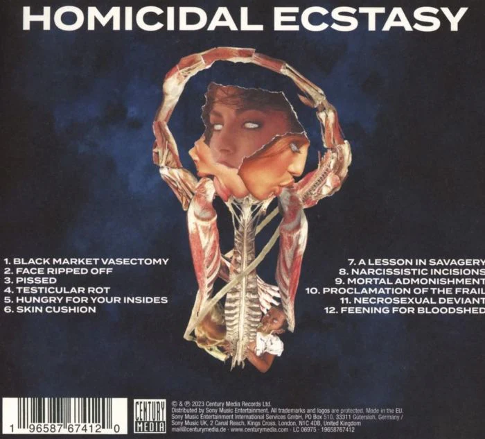 Sanguisugabogg - Homicidal Ecstasy - CD - New - Image 2