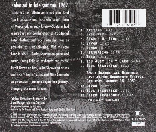 Santana - Santana (1969) (w. 3 bonus tracks) - CD - New - Image 2