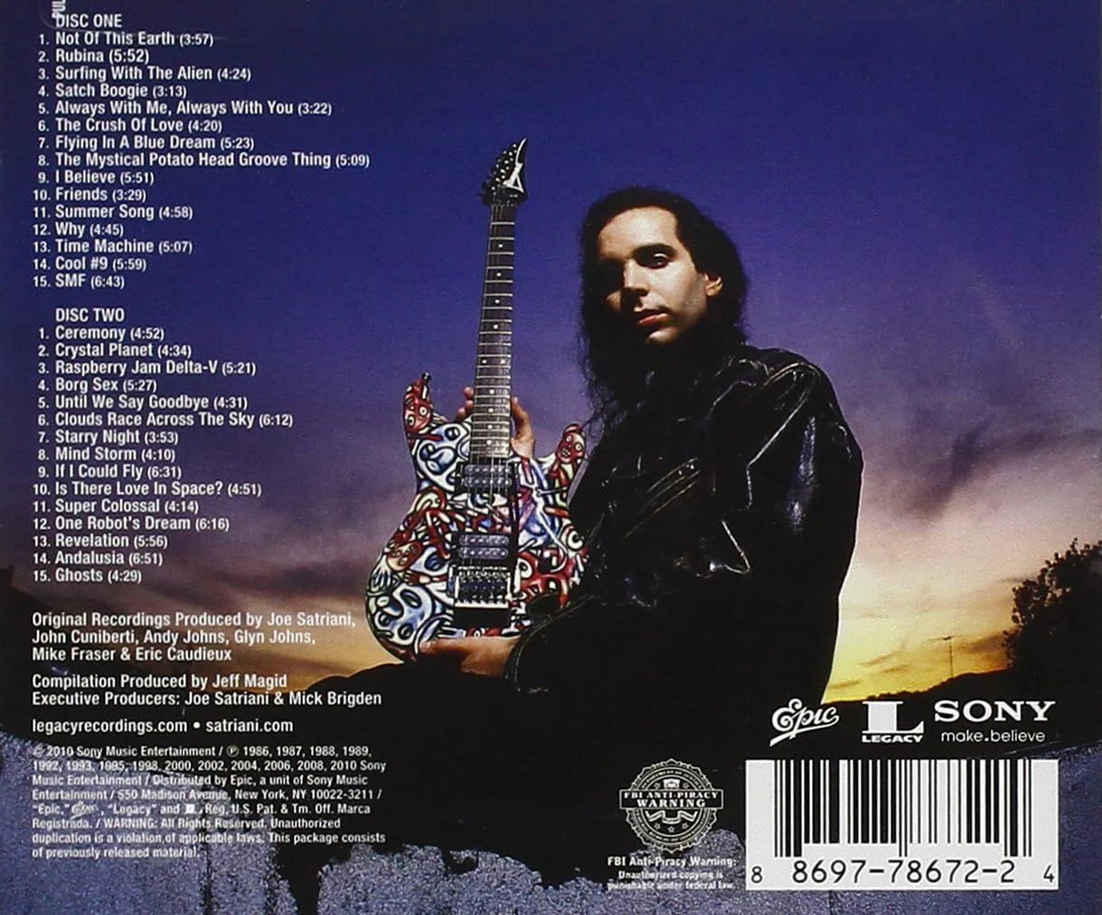 Satriani, Joe - Essential Joe Satriani, The (2CD) - CD - New - Image 2