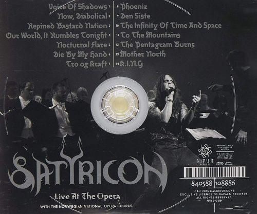 Satyricon - Live At The Opera (2CD/DVD jewel case) - CD - New - Image 2