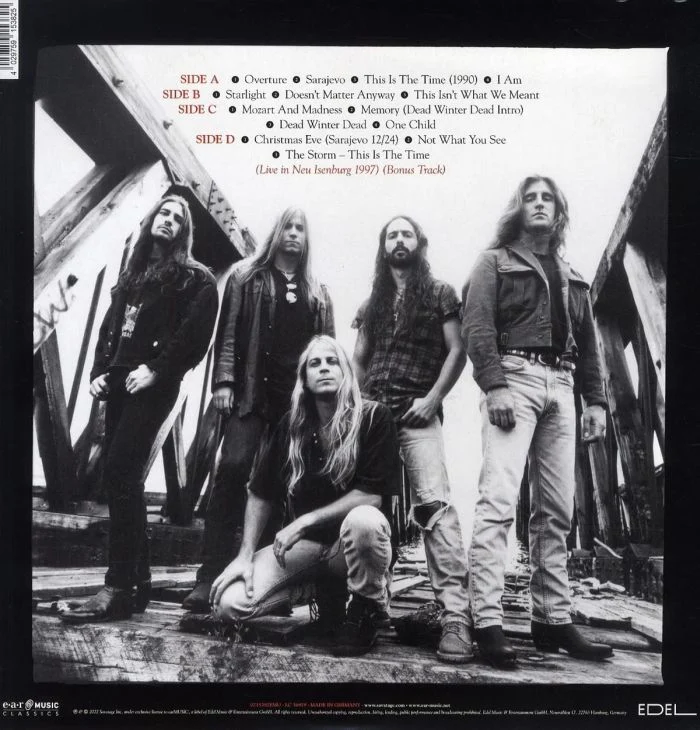 Savatage - Dead Winter Dead (2022 Ltd. Collector's Ed. 2LP Red vinyl gatefold reissue with exclusive 1996 tour poster replica) - Vinyl - New - Image 2