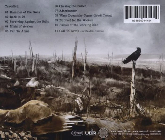 Saxon - Call To Arms - CD - New - Image 2