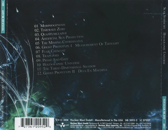 Scar Symmetry - Holographic Universe - CD - New - Image 2