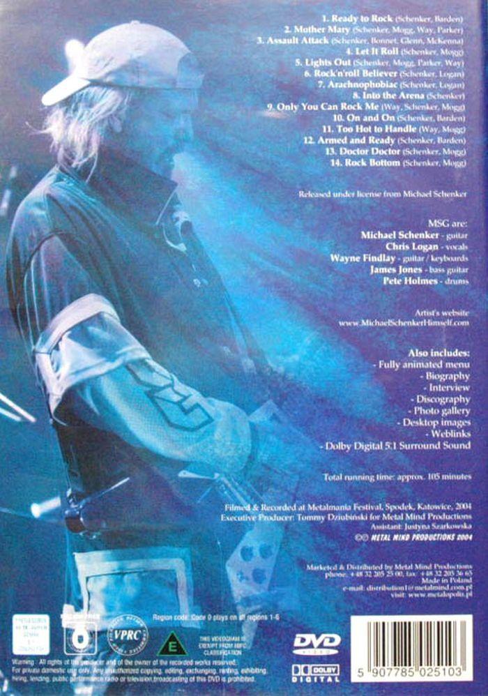 Schenker, Michael - World Wide Live 2004 (R0) - DVD - Music - Image 2