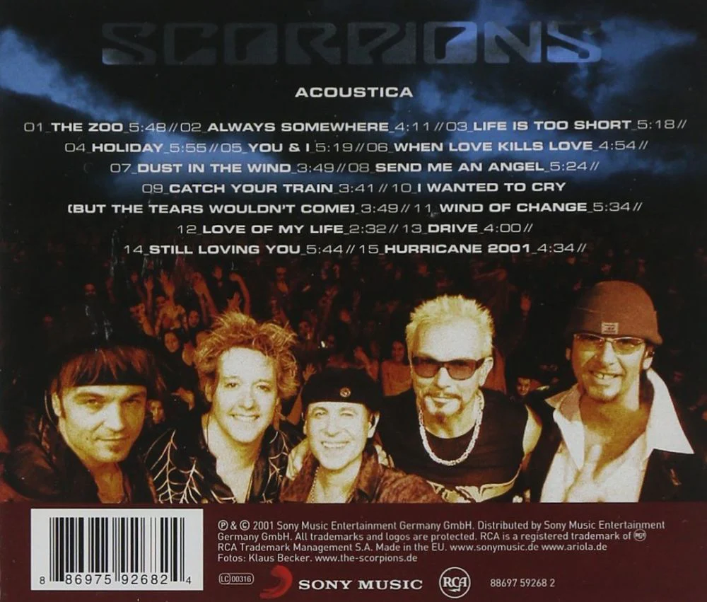 Scorpions - Acoustica  - CD - New - Image 2