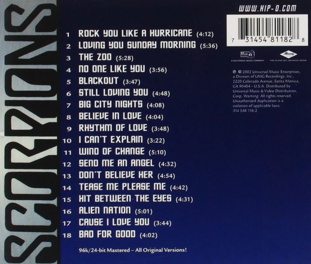 Scorpions - Bad For Good: The Very Best Of Scorpions - CD - New - Image 2