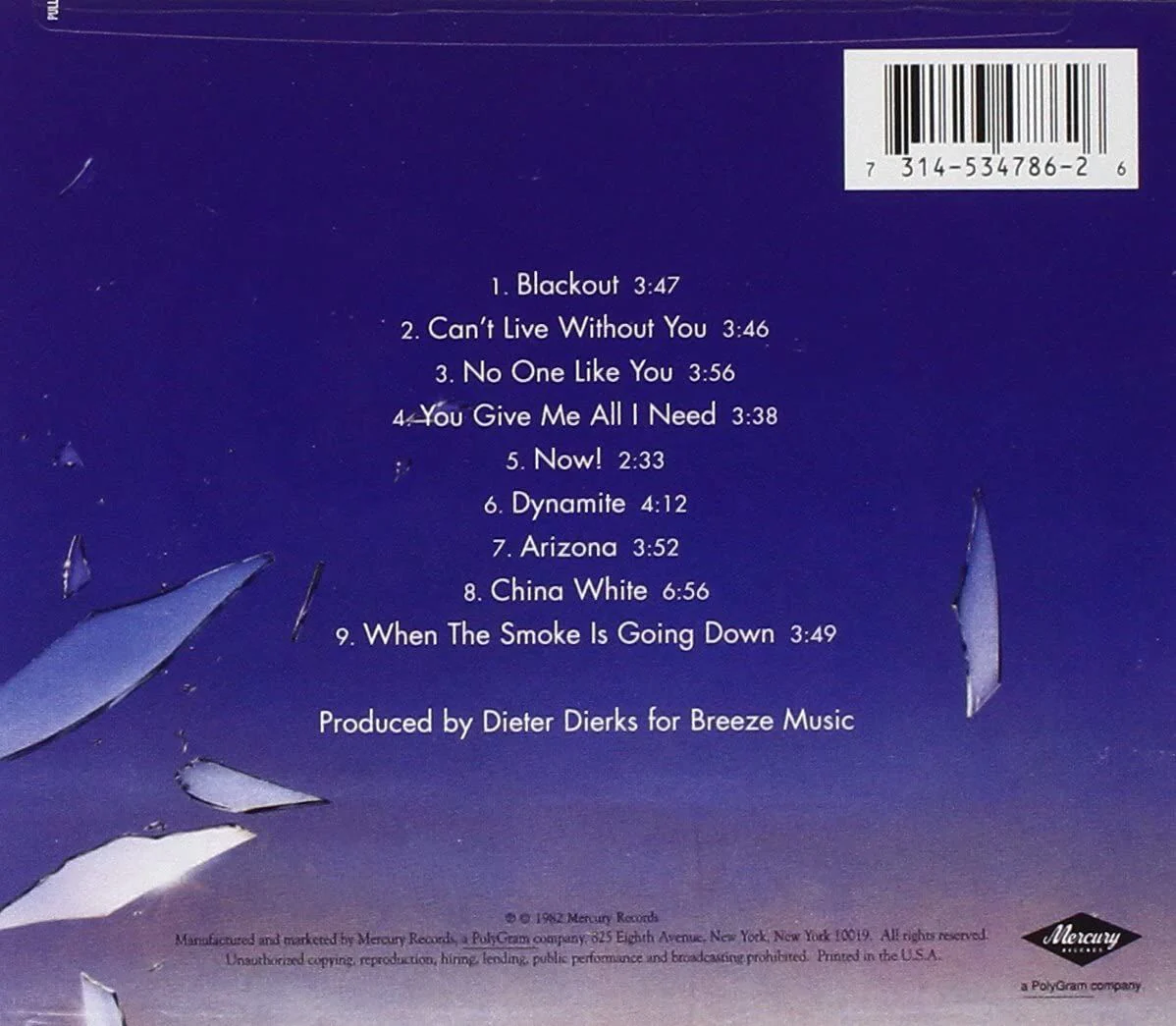 Scorpions - Blackout - CD - New - Image 2