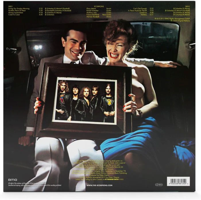 Scorpions - Lovedrive (2023 Special Ed. 180g Coloured vinyl reissue) - Vinyl - New - Image 2