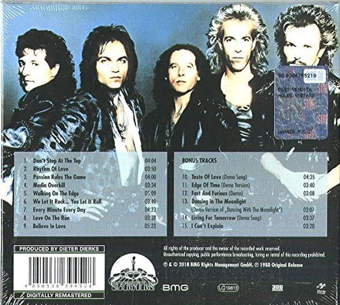 Scorpions - Savage Amusement (2018 remastered digipak reissue with 6 bonus tracks) - CD - New - Image 2