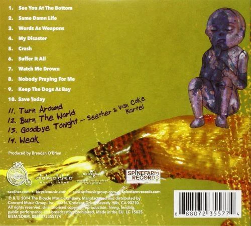 Seether - Isolate And Medicate (Deluxe Ed. w. 4 bonus tracks) - CD - New - Image 2