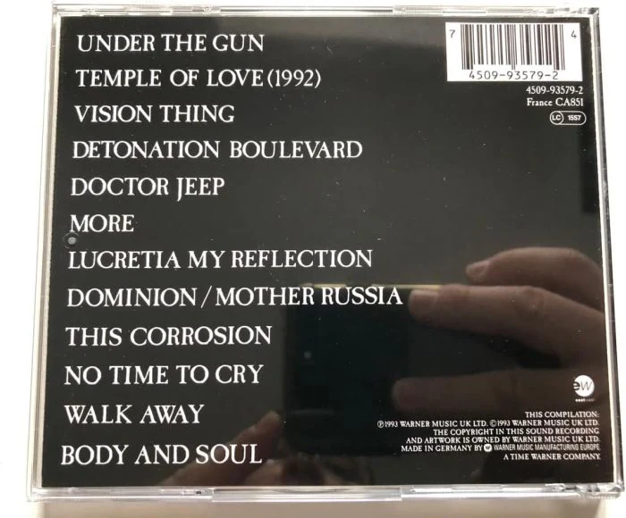 Sisters Of Mercy - Slight Case Of Overbombing, A: Greatest Hits Volume One - CD - New - Image 2