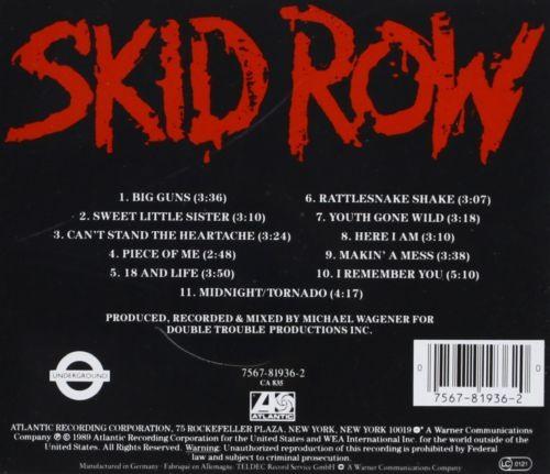 Skid Row - Skid Row - CD - New - Image 2