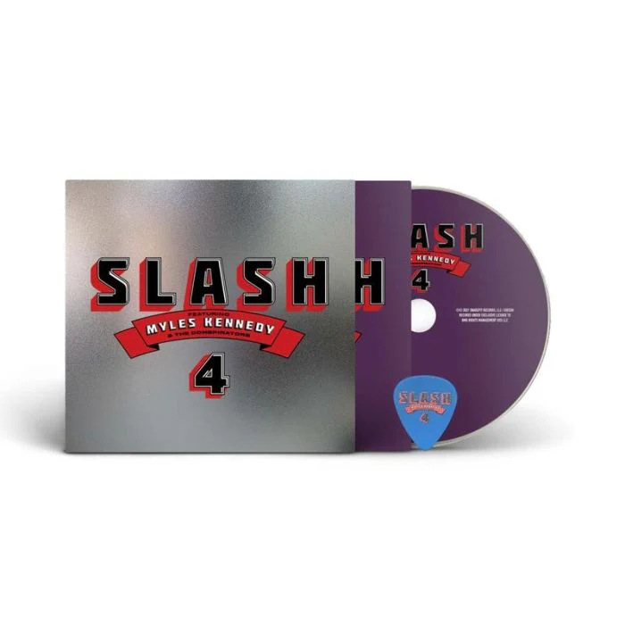 Slash feat. Myles Kennedy And The Conspirators - 4 (with random coloured inner sleeve & guitar pick) - CD - New - Image 3