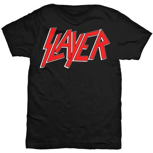 Slayer - Classic Logo Black Shirt - 100% Official Merchandise - Image 3