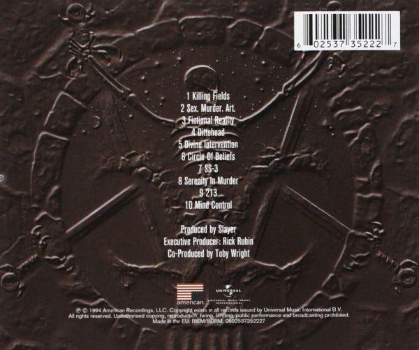 Slayer - Divine Intervention - CD - New - Image 2