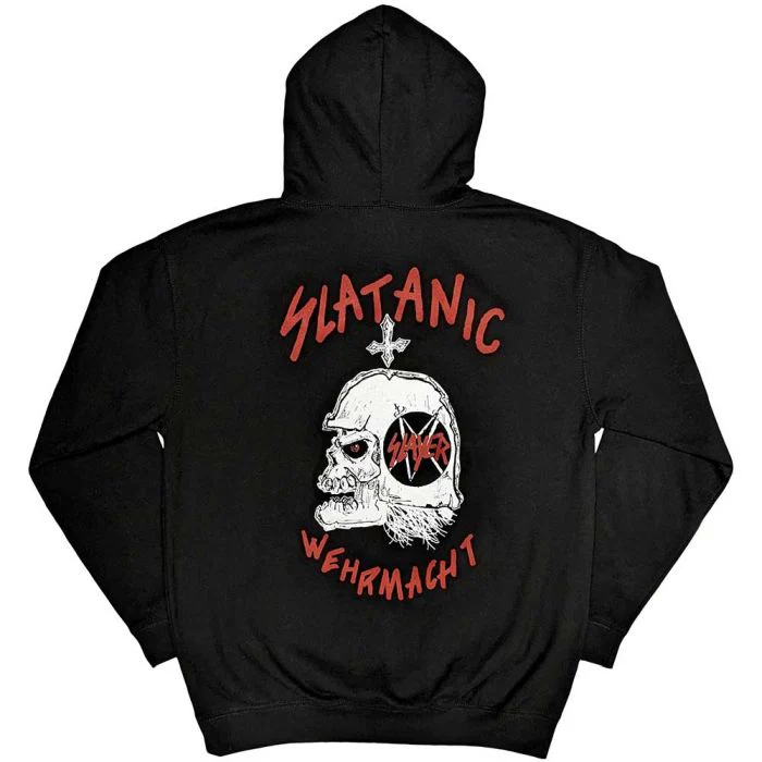 Slayer - Pullover Black Hoodie (Slaytanic Wehrmacht) - 100% Official Merchandise - Image 3