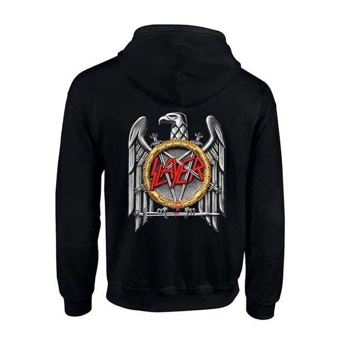 Slayer - Zip Hoodie (Eagle) - 100% Official Merchandise - Image 2