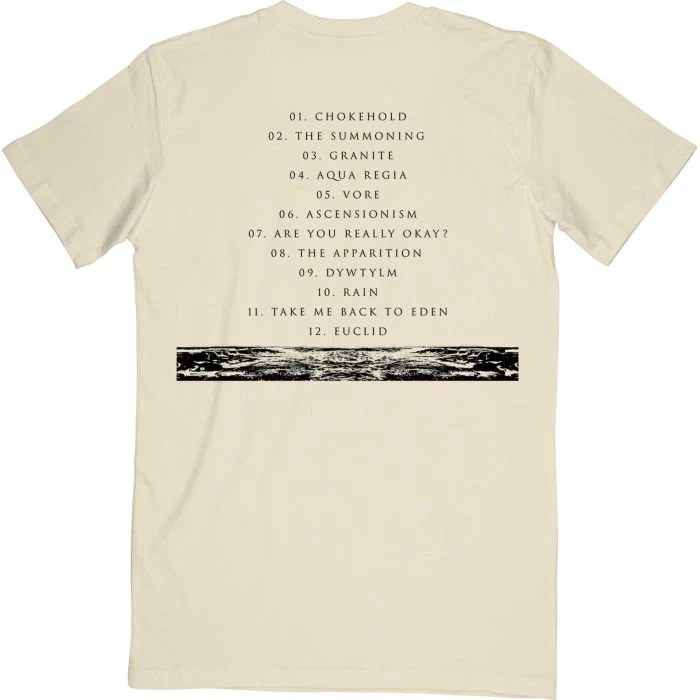 Sleep Token - Take Me Back To Eden Tracklist Natural Shirt - 100% Official Merchandise - Image 3
