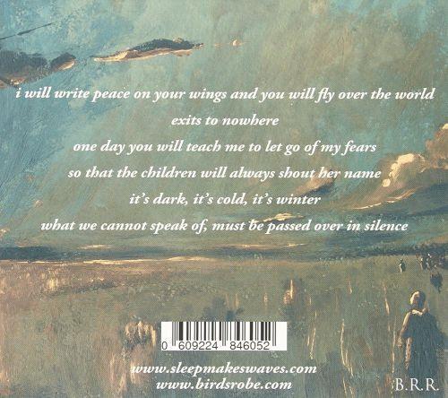 Sleepmakeswaves - In Today Already Walks Tomorrow (EP) - CD - New - Image 2