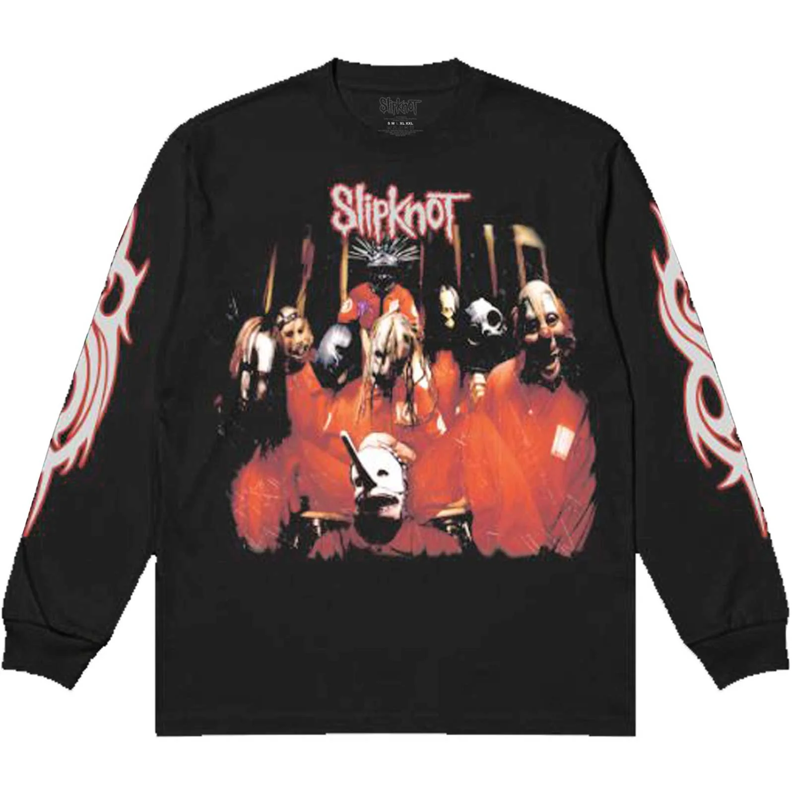 Slipknot - 1st Album Black Long Sleeve Shirt - 100% Official Merchandise - Image 2