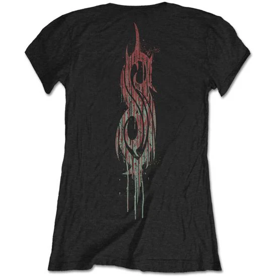Slipknot - Infected Goat Womens Fitted Black Shirt - 100% Official Merchandise - Image 3