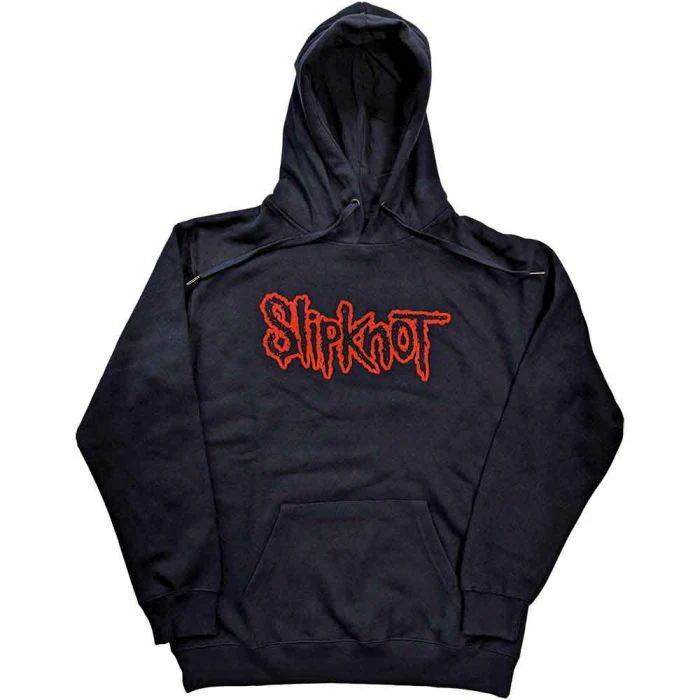 Slipknot - Pullover Navy Hoodie (Logo) - 100% Official Merchandise - Image 2