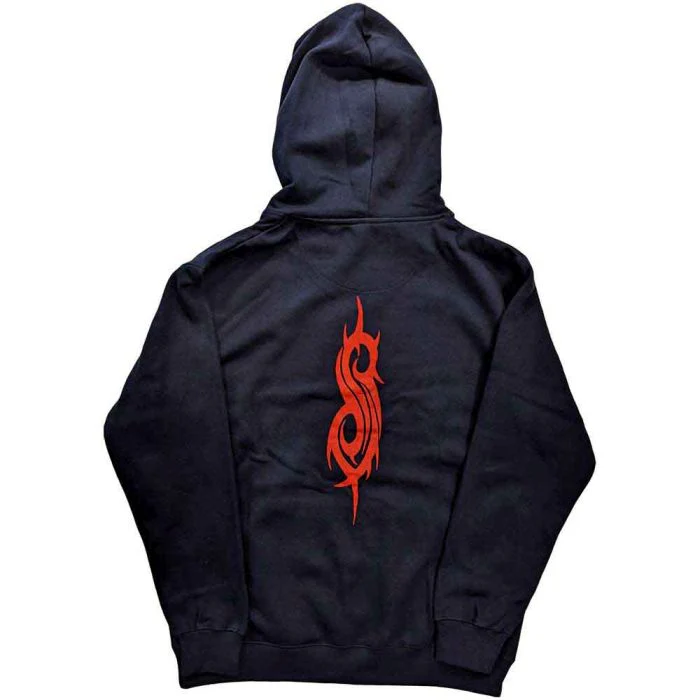 Slipknot - Pullover Navy Hoodie (Logo) - 100% Official Merchandise - Image 3