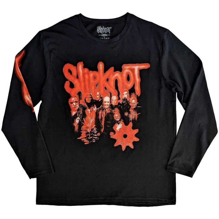 Slipknot - TESF Photo & Tribal S Black Long Sleeve Shirt - 100% Official Merchandise - Image 2