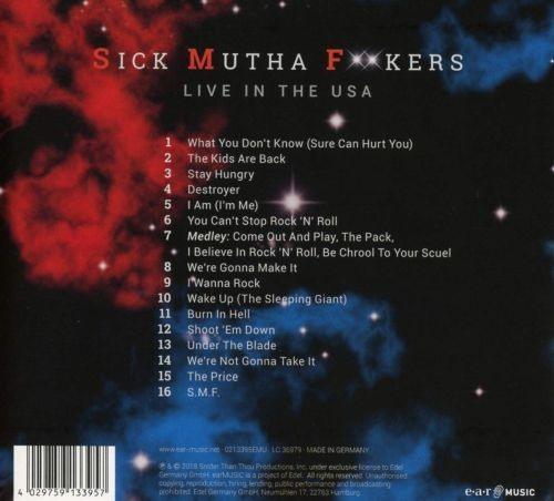 Snider, Dee - Sick Mutha Fuckers - Live In The USA - CD - New - Image 2