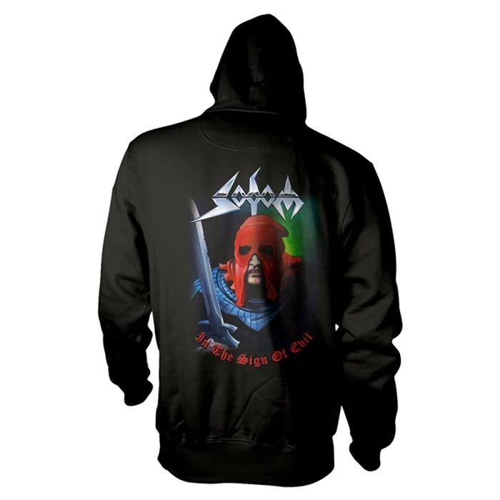 Sodom - Pullover Black Hoodie (In The Sign Of Evil) - 100% Official Merchandise - Image 2