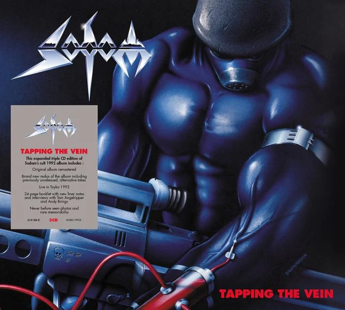 Sodom - Tapping The Vein (2024 Expanded Ed. 3CD remastered digipak reissue) - CD - New - Image 2