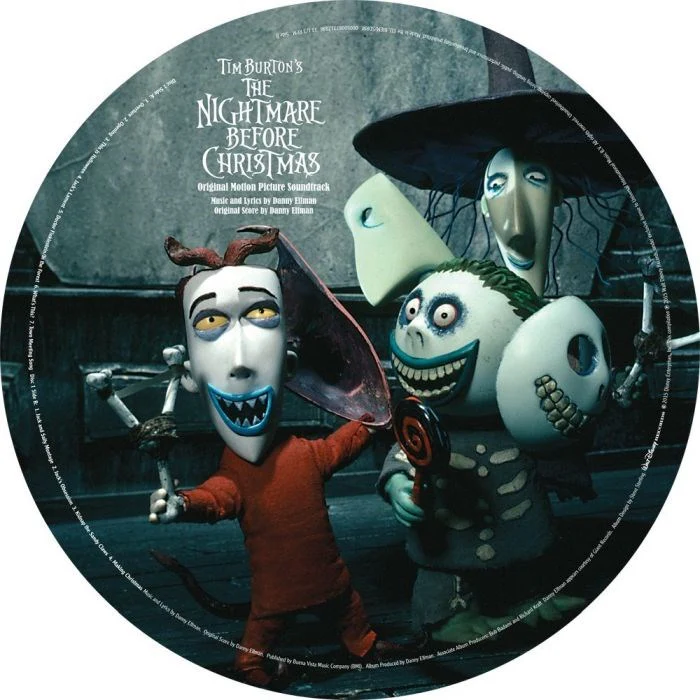 Soundtrack - Nightmare Before Christmas, The (O.S.T.) (2021 2LP Picture Disc gatefold reissue) - Vinyl - New - Image 2