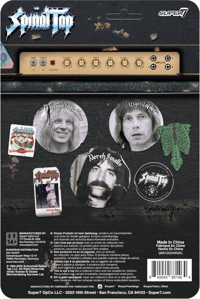Spinal Tap - David St. Hubbins 3.75 inch Super7 ReAction Figure - Image 3
